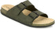 Planet Walk DBUCKLE Olive Sandals - Side