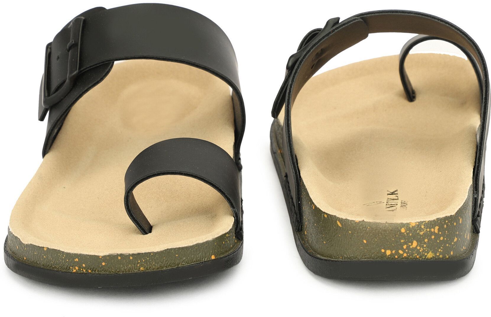Planet Walk THUMB Black Sandals - Extra