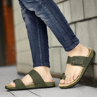 Planet Walk THUMB Olive Sandals - Side