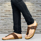 Planet Walk V Coffee Brown Sandals - Side