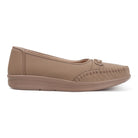 SHOECUBE COMFY 102 Tan Loafers - Detail
