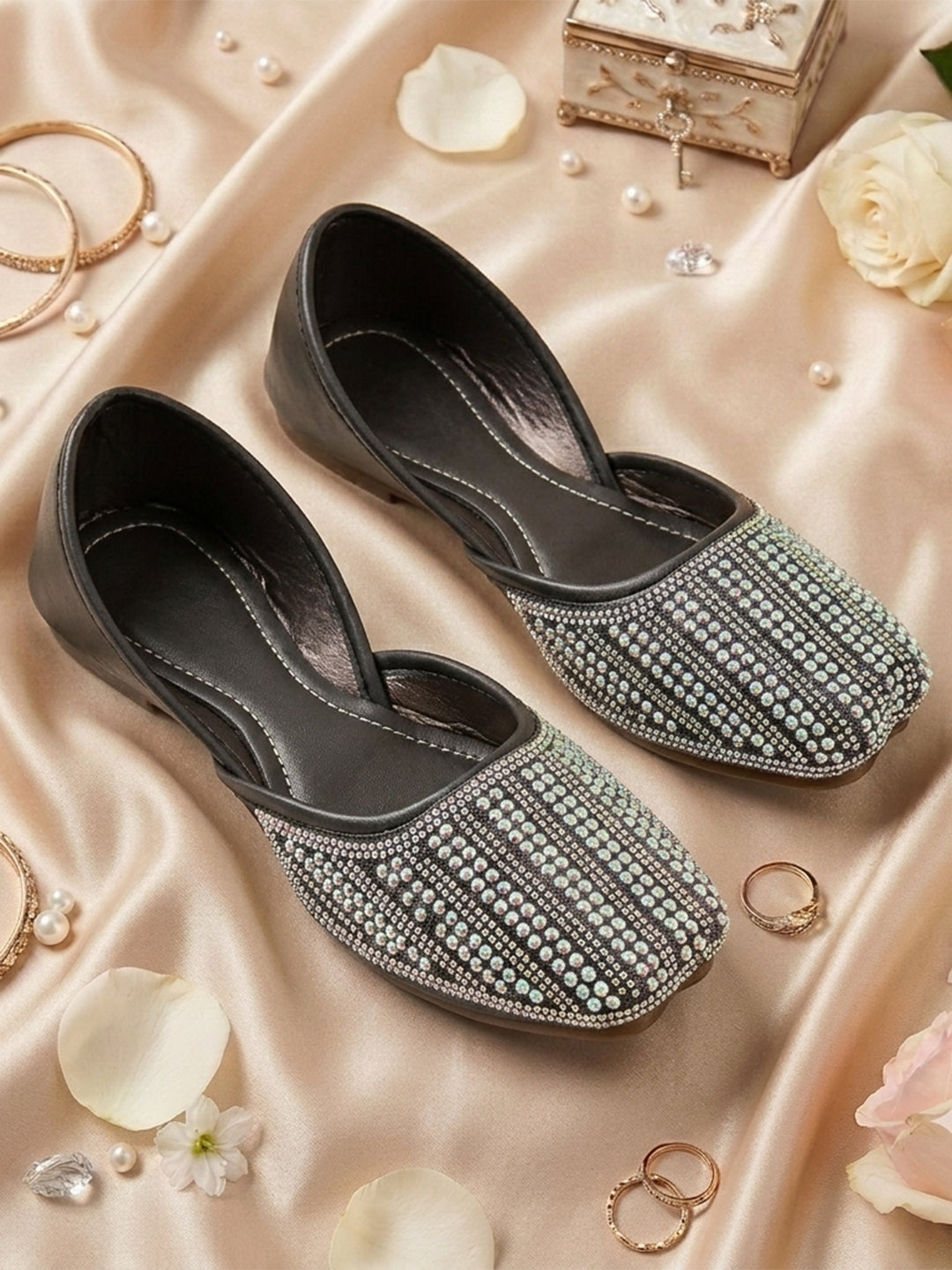 Planet Walk RANI 2137 Black Flats - Main