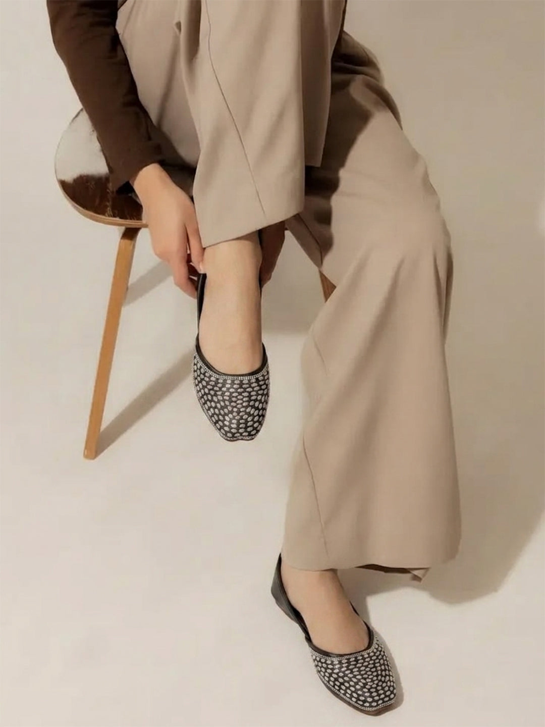 Planet Walk TARA 2138 Black Flats - Side