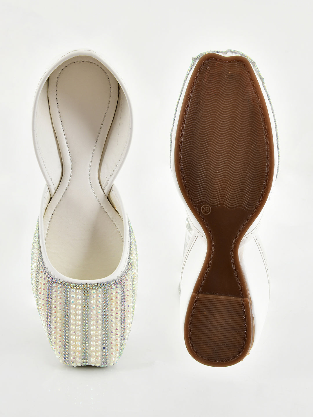 Planet Walk RANI 2137 White Flats - Extra