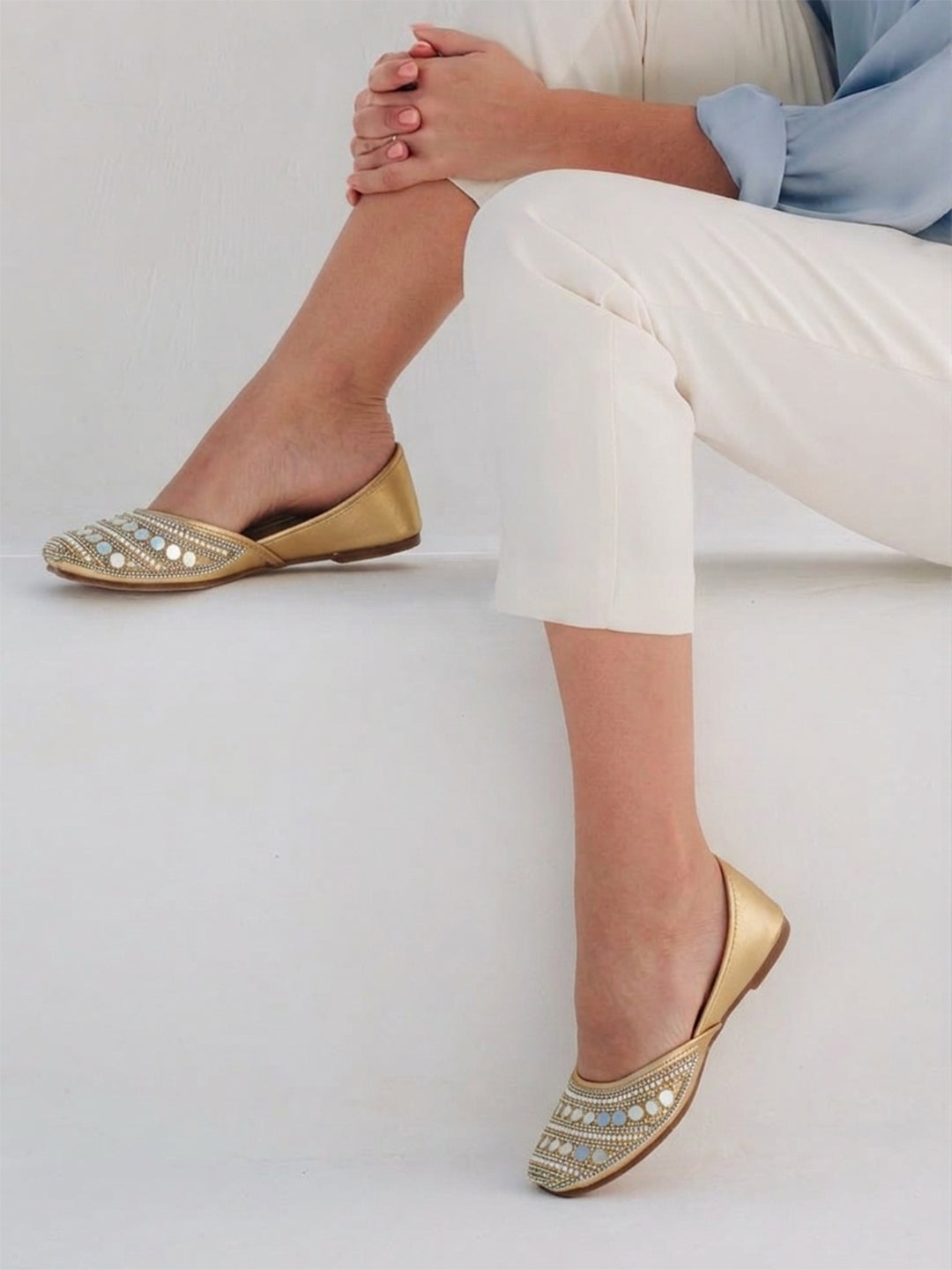 Planet Walk HEER 2116 Gold Flats - Side