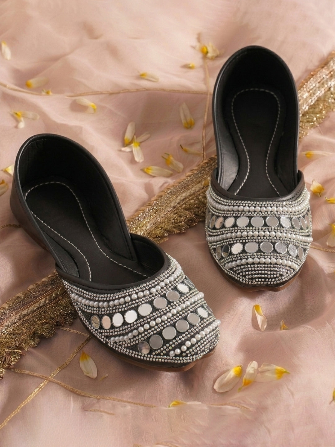 Planet Walk HEER 2116 Black Flats - Main