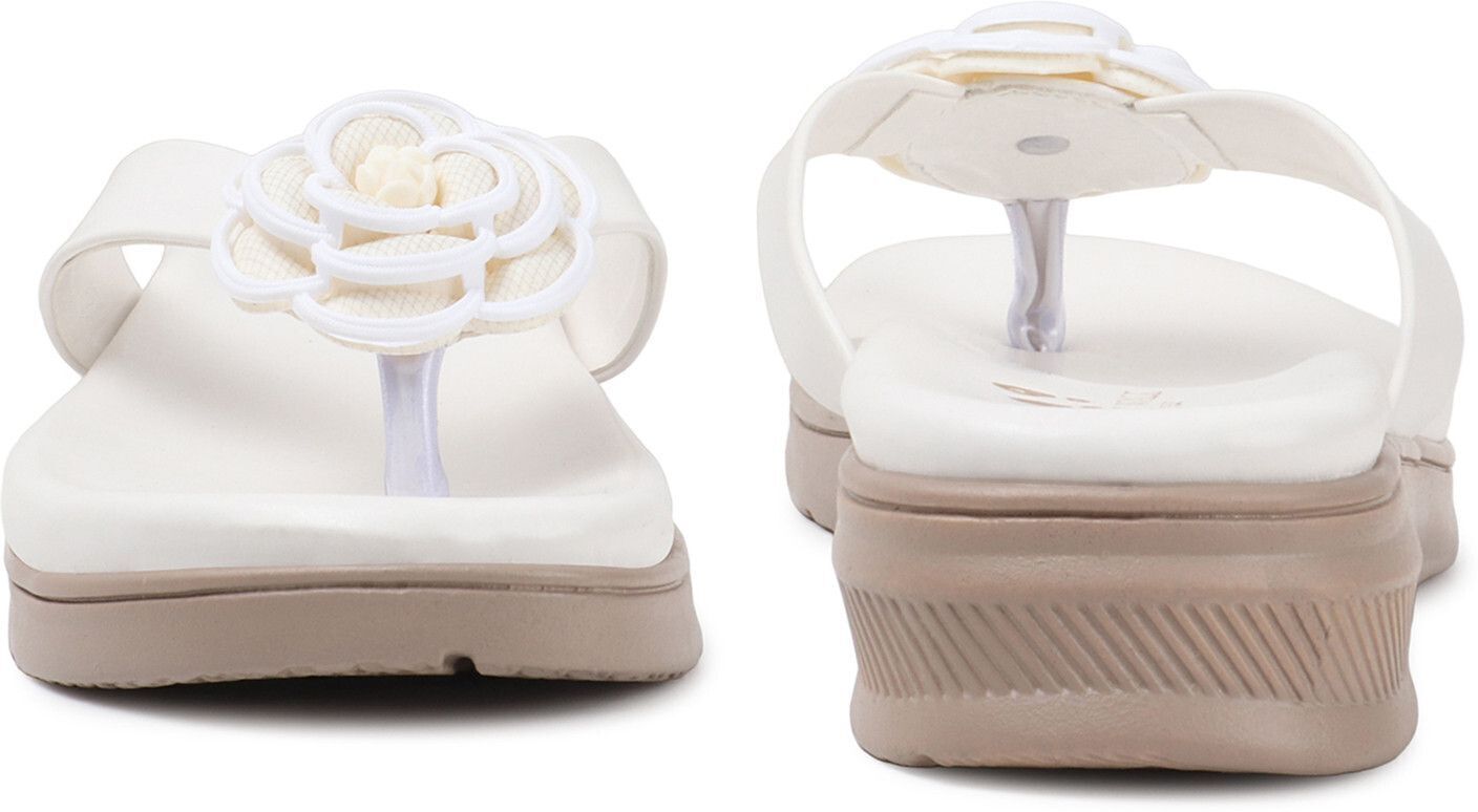 Planet Walk F219 White Heels - Extra
