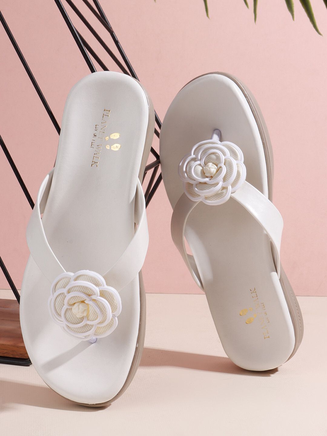 Planet Walk F219 White Heels - Main
