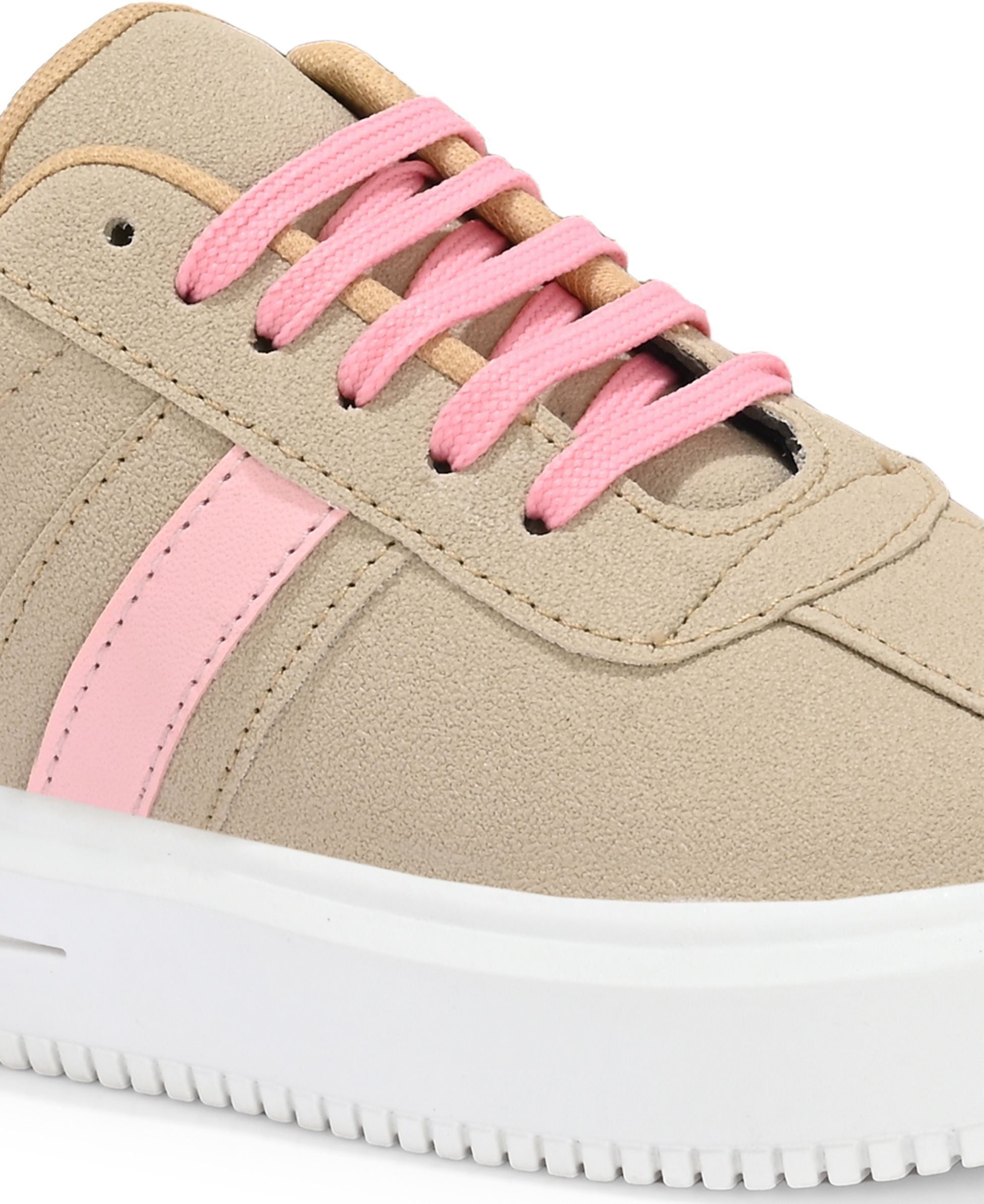 Planet Walk KICKS Beige Sneakers - Lifestyle