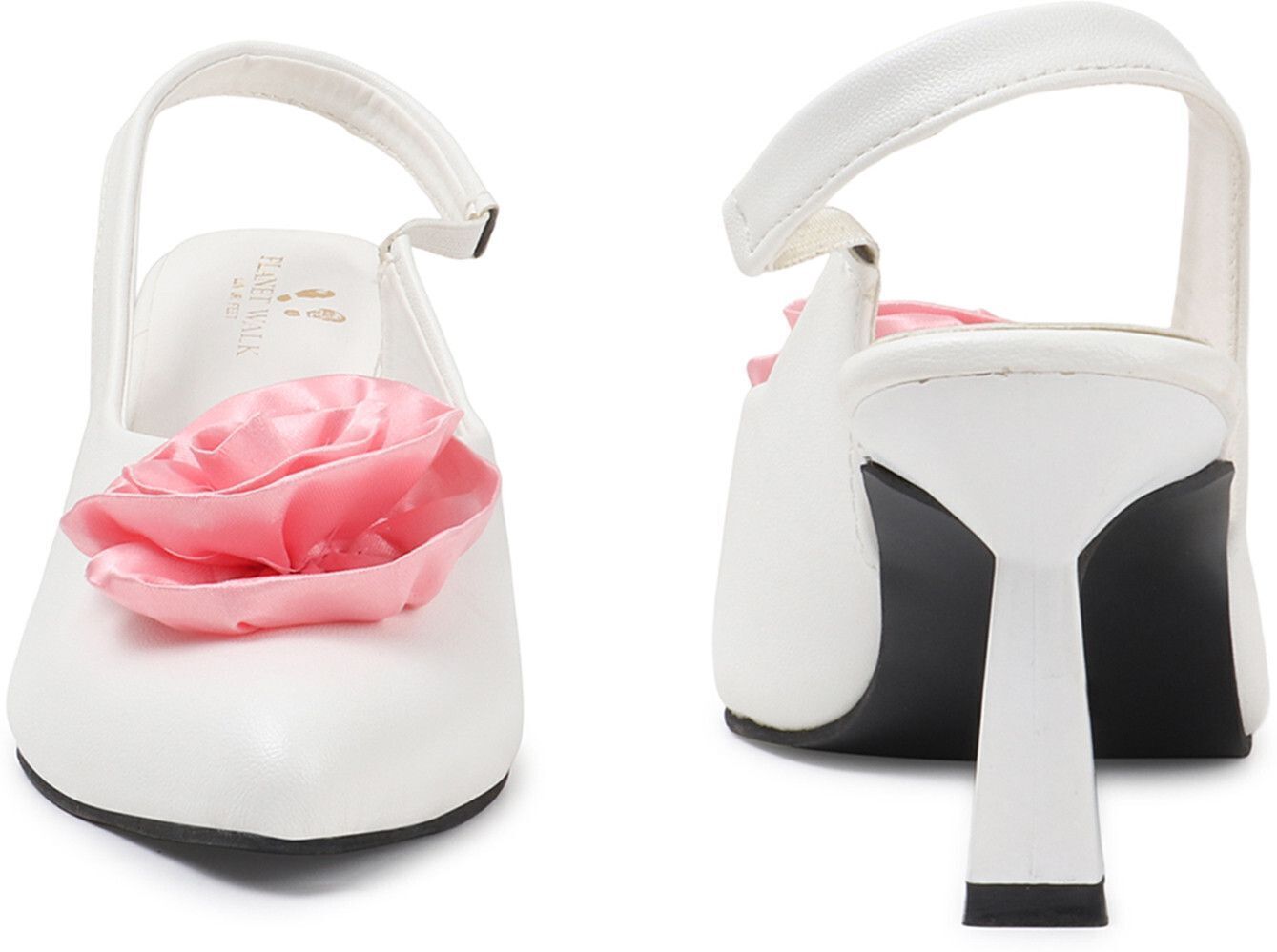 Planet Walk B50 White Heels - Extra