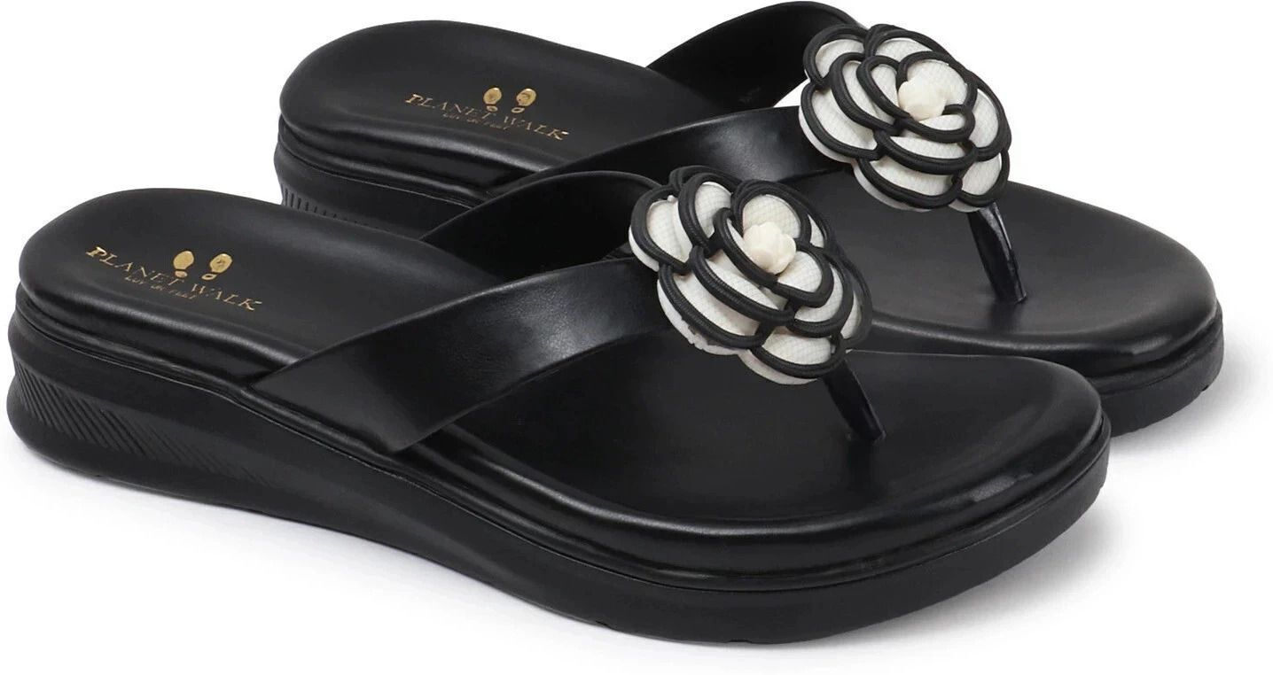 Planet Walk F219 Black Heels - Lifestyle