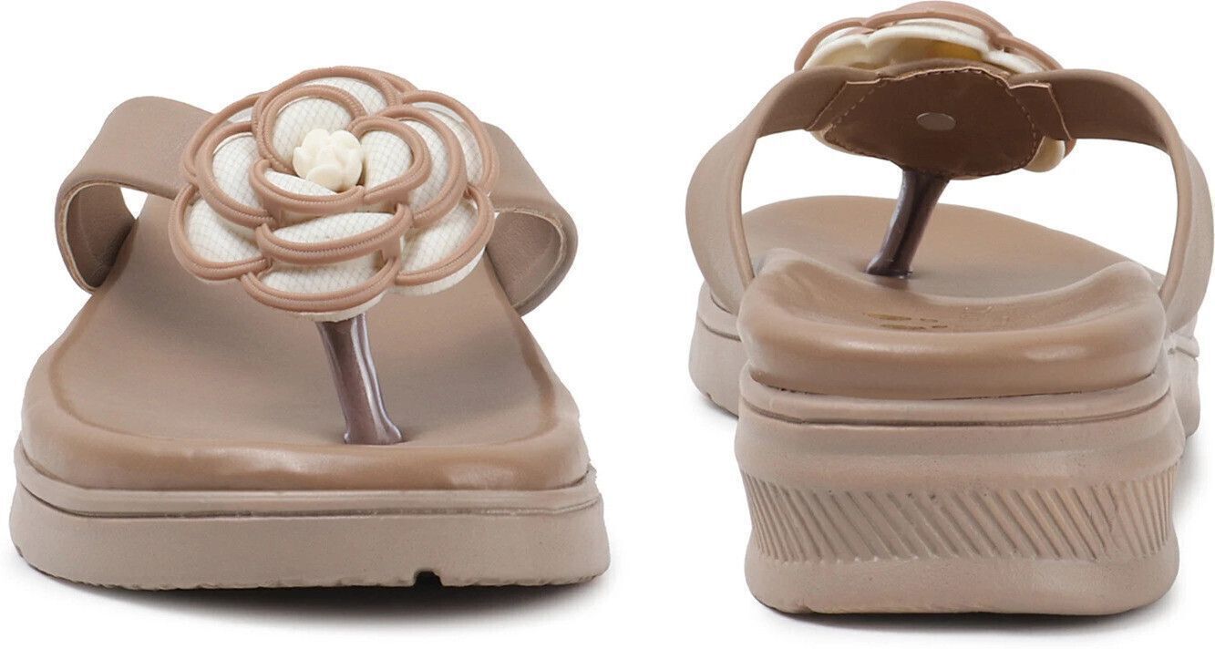 Planet Walk F219 Brown Heels - Extra