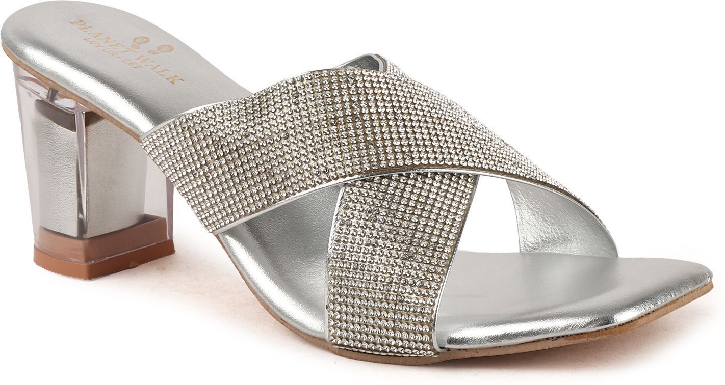 Planet Walk 1813 Silver Heels - Back
