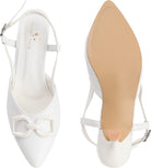 Planet Walk B66 White Heels - Extra