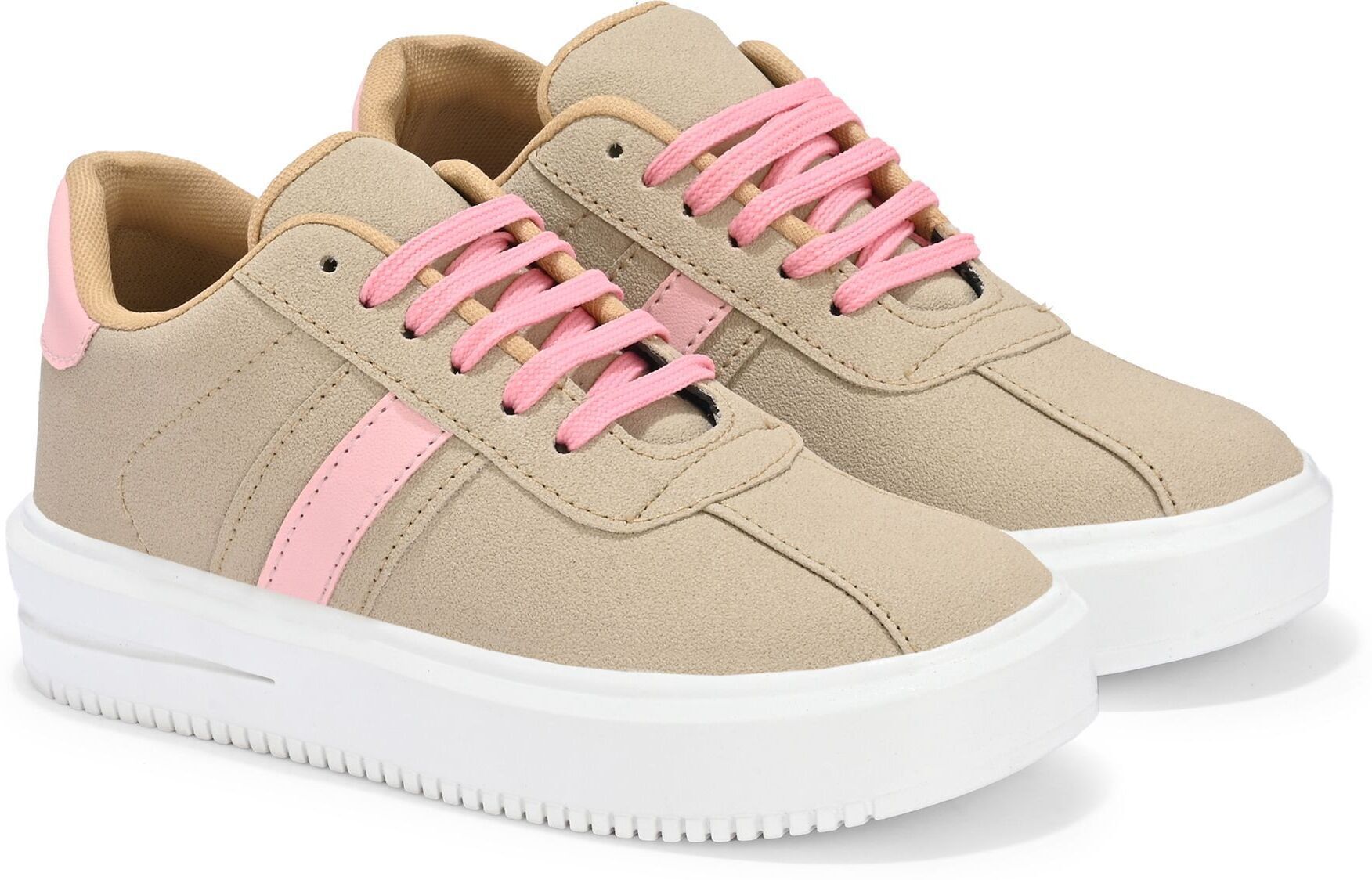 Planet Walk KICKS Beige Sneakers - Detail