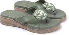 Planet Walk F219 Green Heels - Back