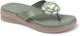 Planet Walk F219 Green Heels - Side