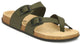 Planet Walk DIAGONAL Olive Sandals - Back