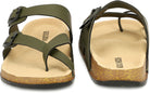 Planet Walk DIAGONAL Olive Sandals - Extra