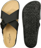 Planet Walk CROSS Black Sandals - Extra