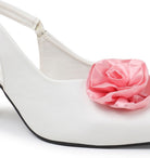 Planet Walk B50 White Heels - Detail