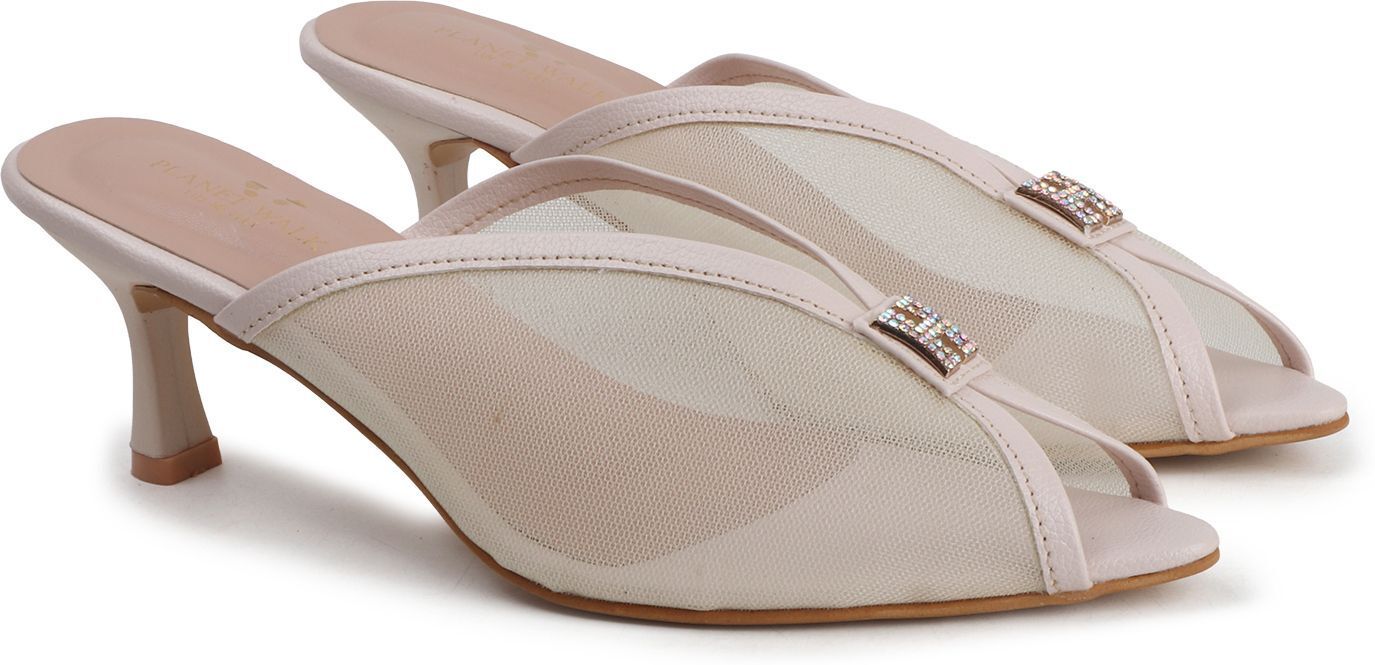Planet Walk B65 Cream Heels - Detail