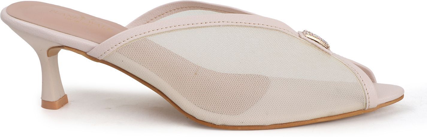 Planet Walk B65 Cream Heels - Lifestyle