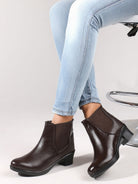 Planet Walk 1927 Brown Boots - Side