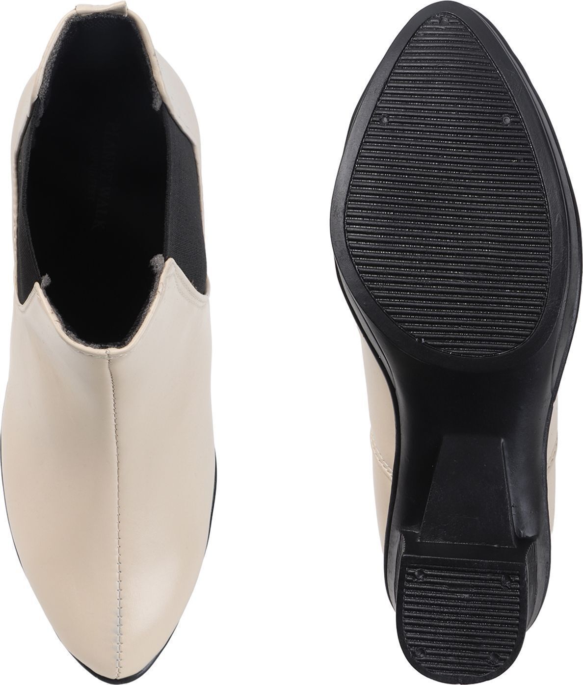 Planet Walk 1927 Cream Boots - Extra