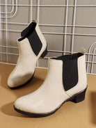 Planet Walk 1927 Cream Boots - Main