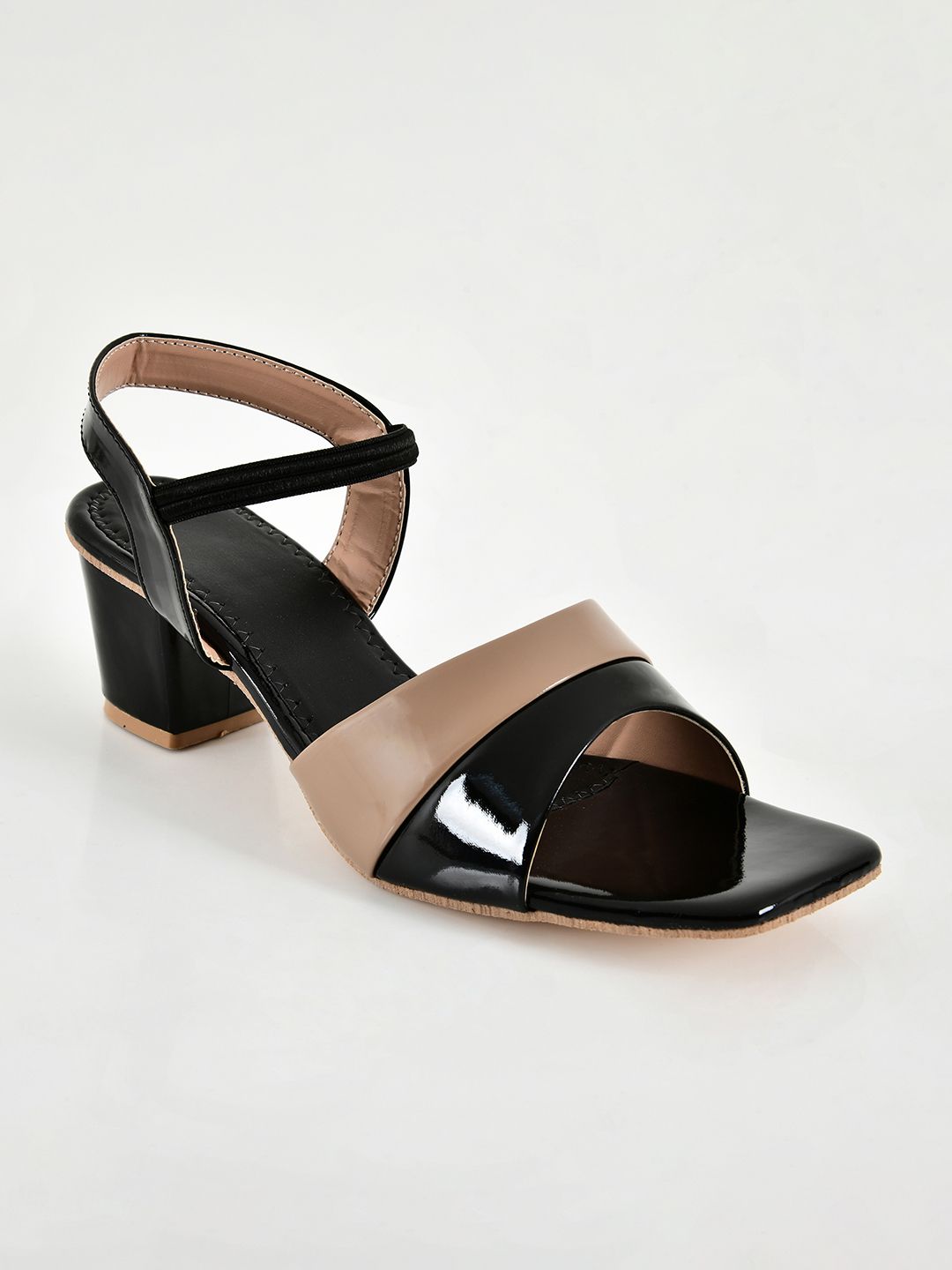 Planet Walk FLORA 2153 Beige Heels - Back
