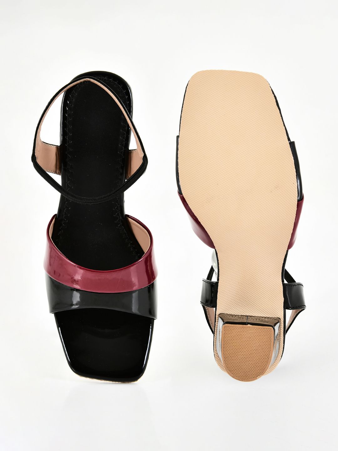 Planet Walk FLORA 2153 Maroon Heels - Extra