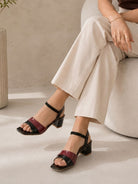 Planet Walk FLORA 2153 Maroon Heels - Side