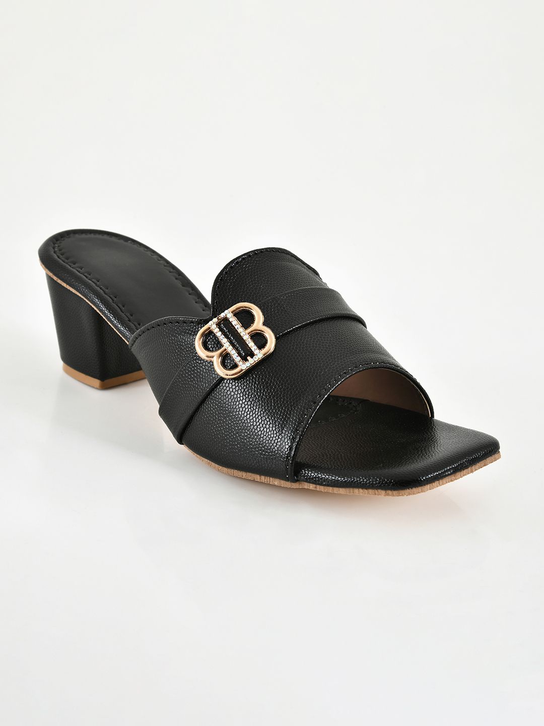 Planet Walk LILY 2154 Black Heels - Back