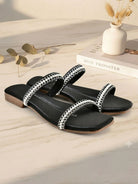 Planet Walk PEARL 2168 Black Flats - Main