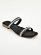 Planet Walk PEARL 2168 Black Flats - Back