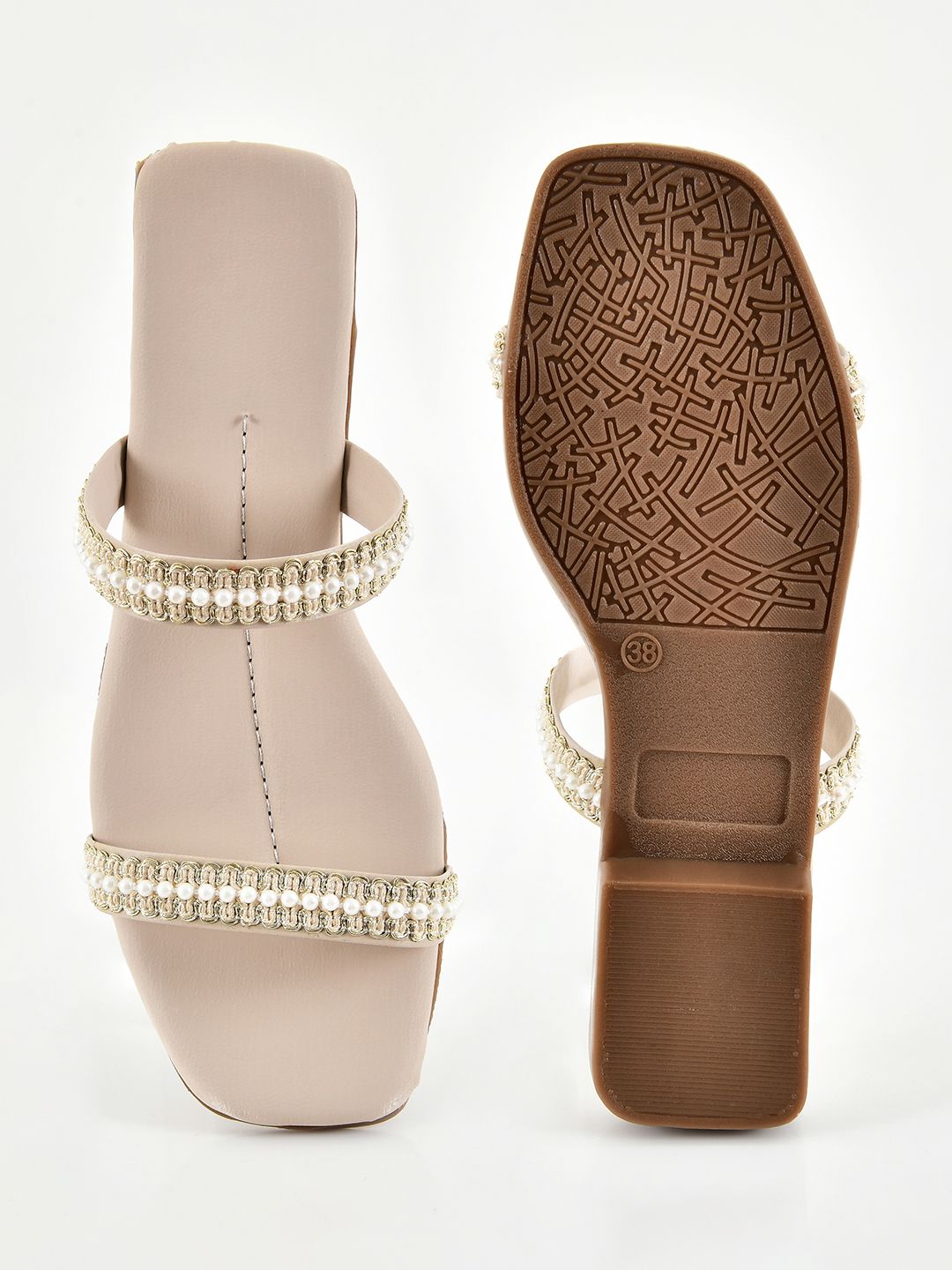 Planet Walk PEARL 2168 Cream Flats - Extra