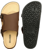 Planet Walk FCOVER Brown Sandals - Detail