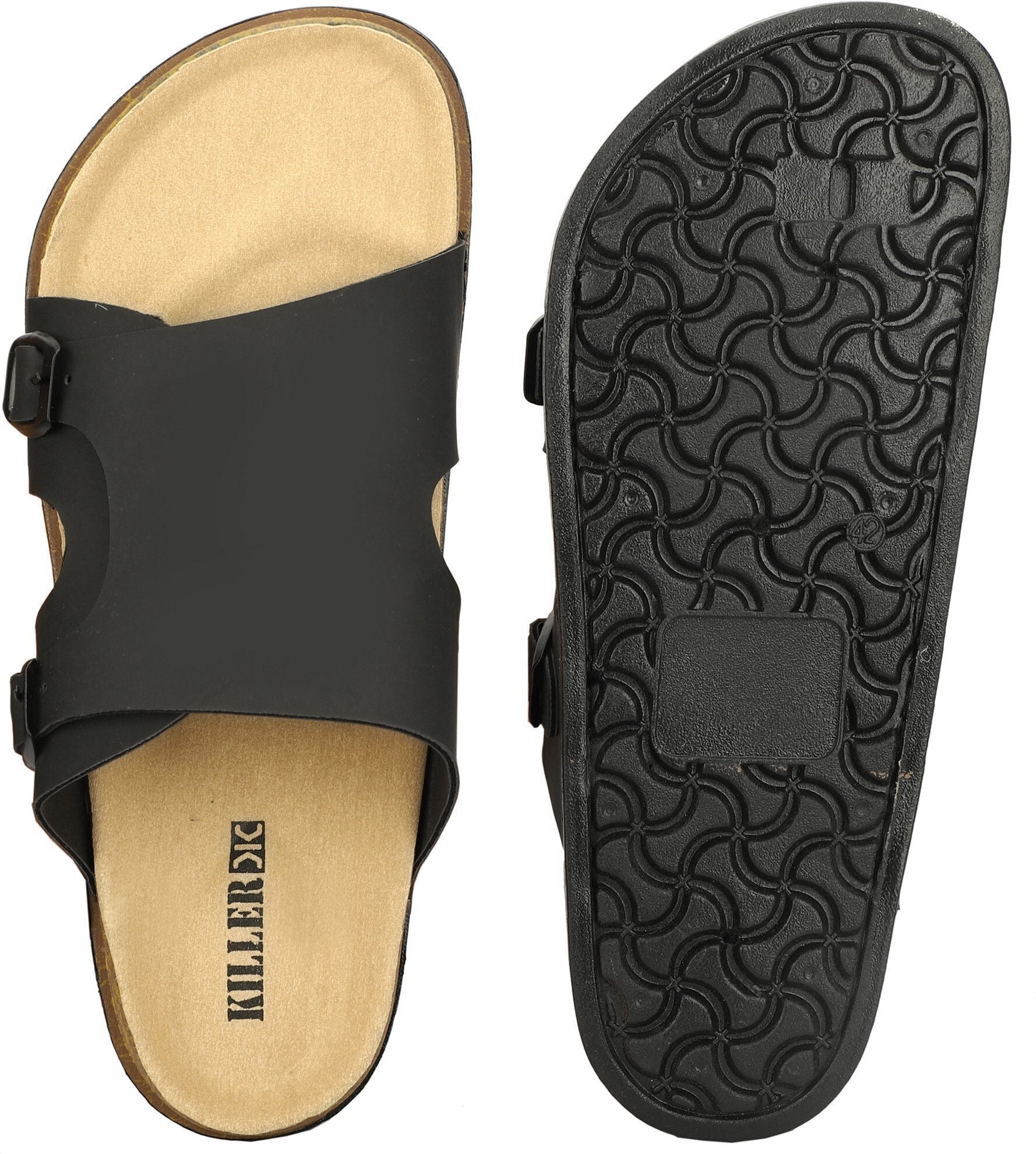 Planet Walk FCOVER Black Sandals - Detail