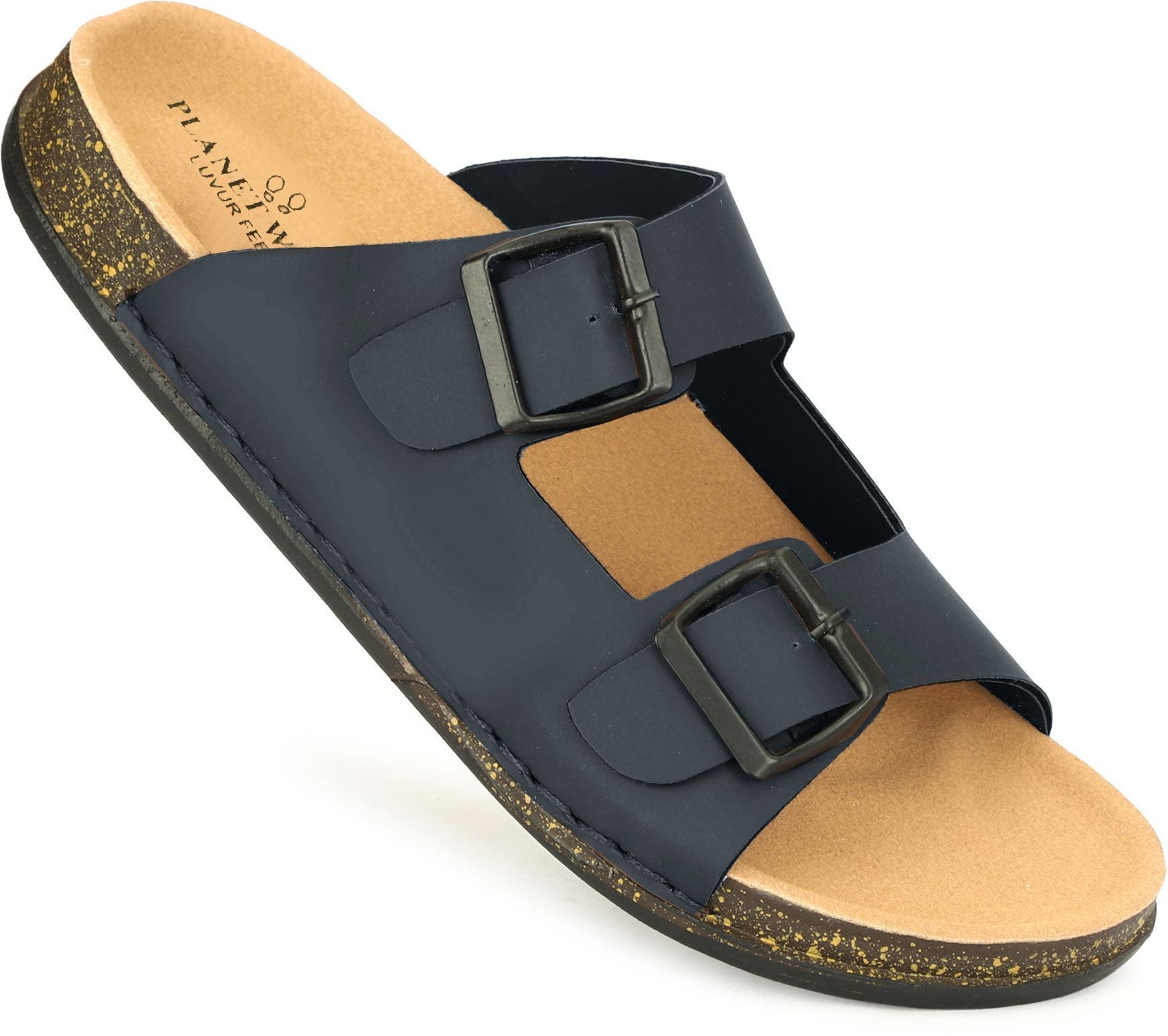 Planet Walk DBUCKLE Blue Sandals - Detail