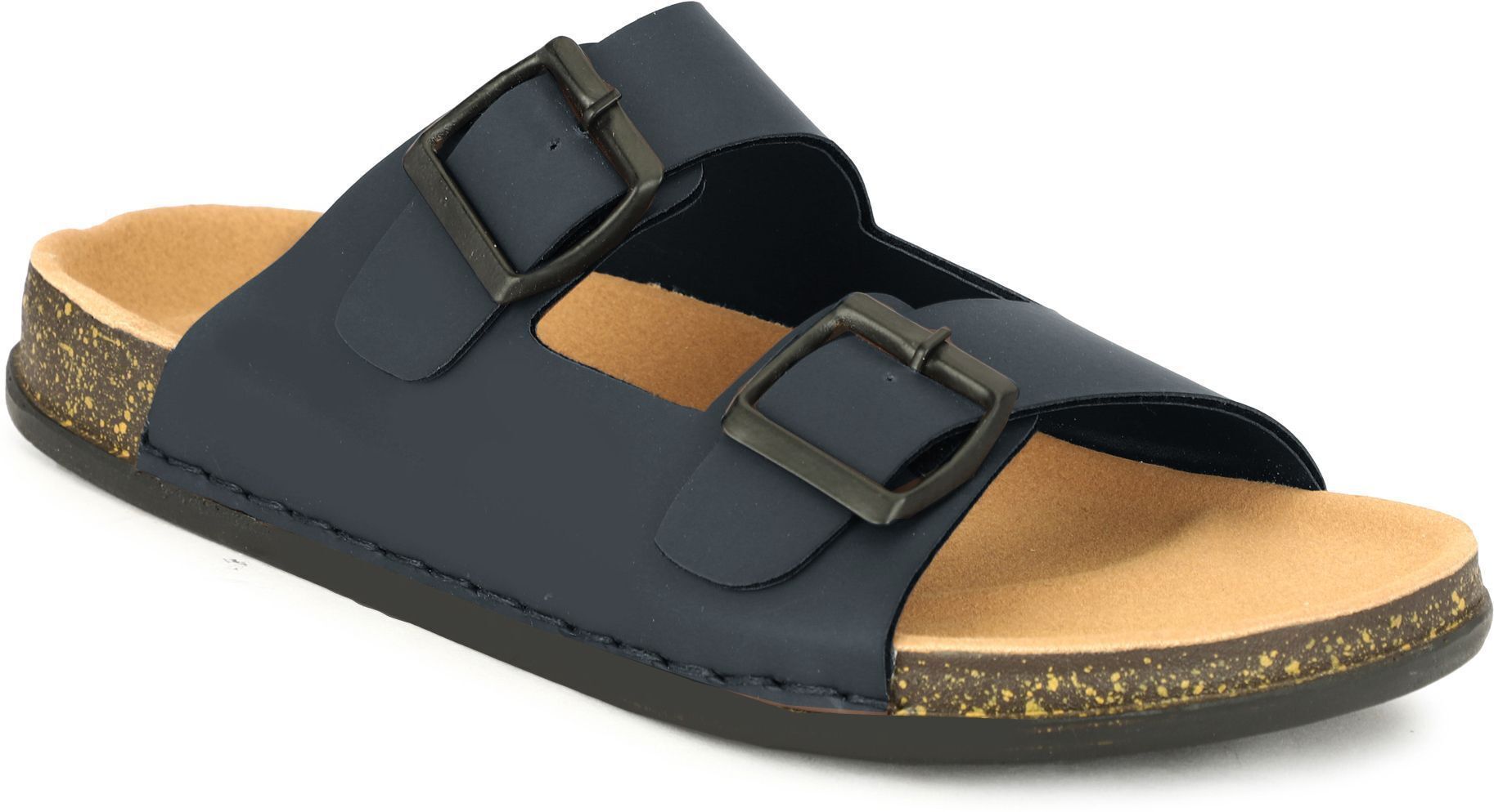 Planet Walk DBUCKLE Blue Sandals - Back