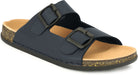 Planet Walk DBUCKLE Blue Sandals - Back