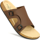 Planet Walk FCOVER Brown Sandals - Back