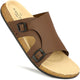 Planet Walk FCOVER Brown Sandals - Back