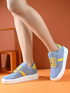 Planet Walk KICKS Blue Sneakers - Side