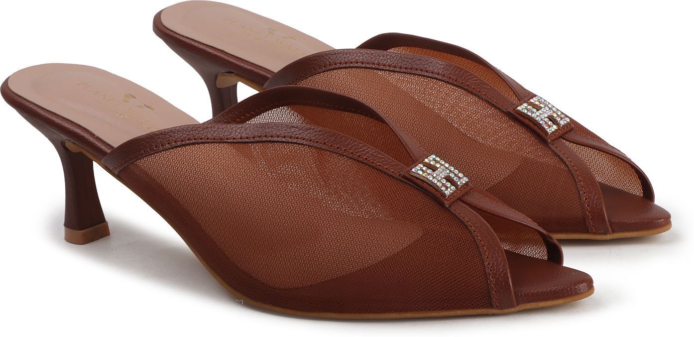 Planet Walk B65 Tan Heels - Detail