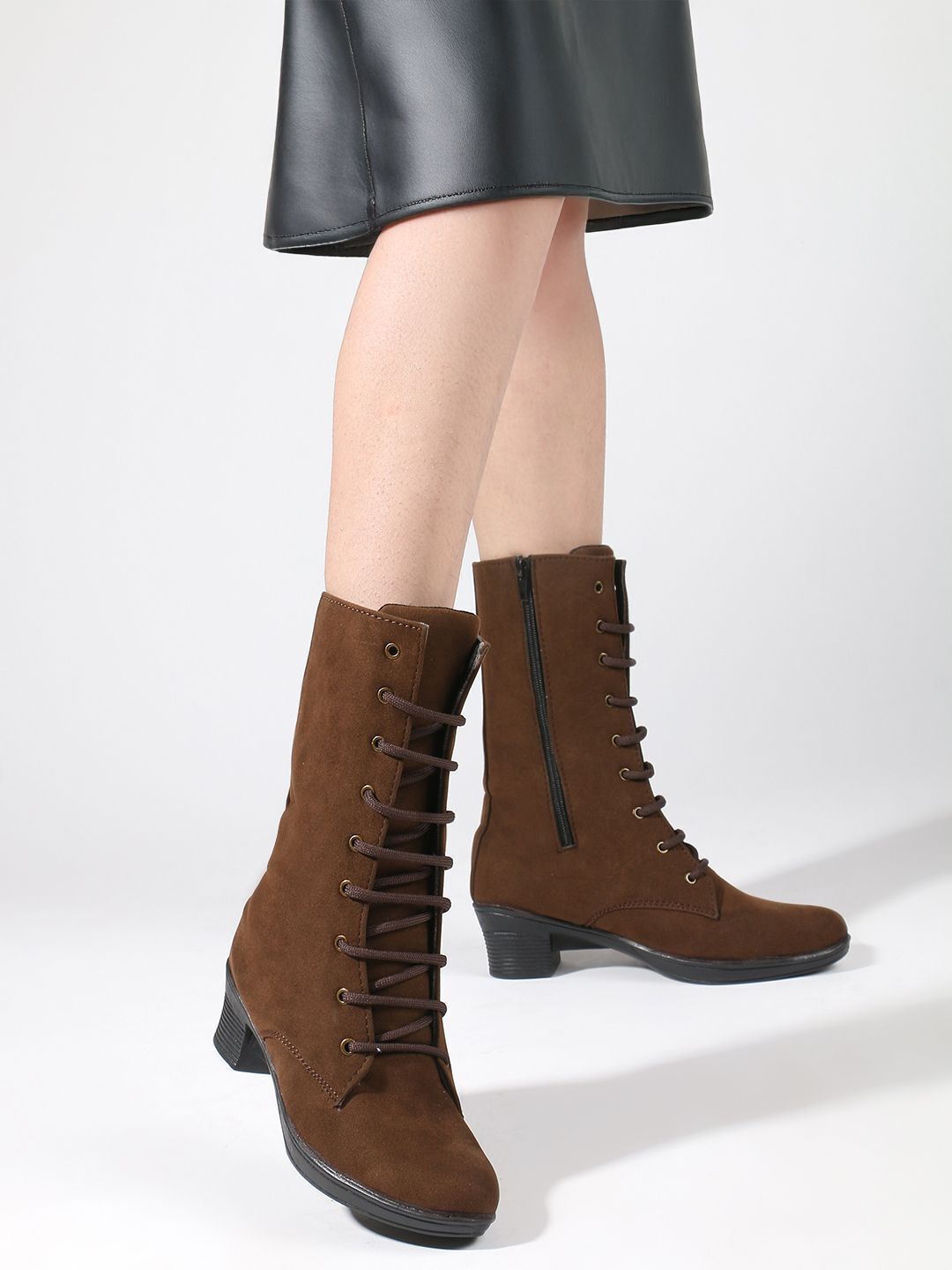 Planet Walk 2030 Brown Boots - Side