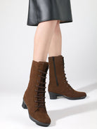 Planet Walk 2030 Brown Boots - Side