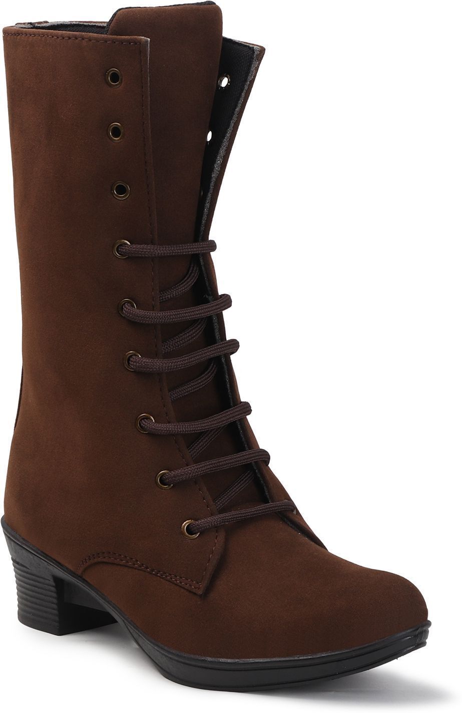 Planet Walk 2030 Brown Boots - Back