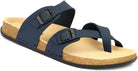 Planet Walk DIAGONAL Blue Sandals - Back